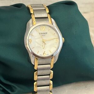 Tissot Women's Two-Tone Silver and Gold Watch